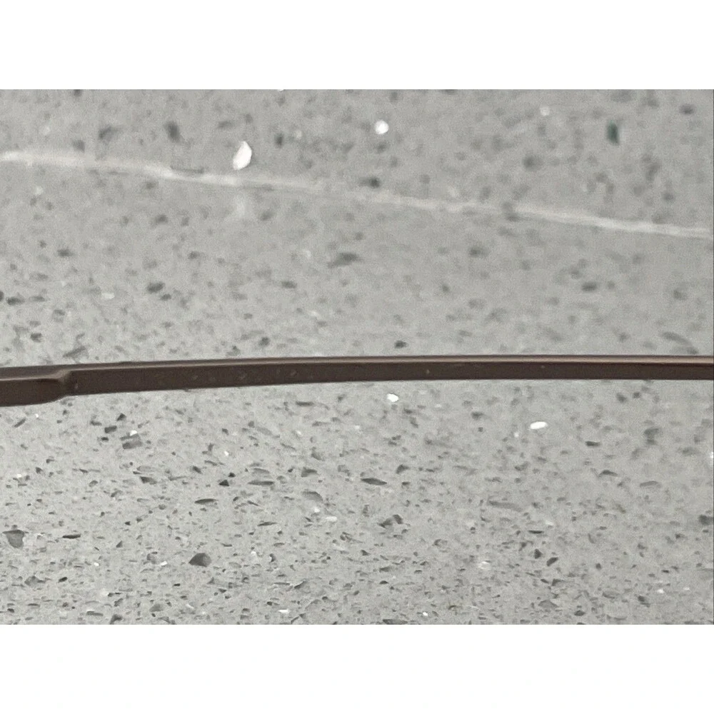 Smart-Clip Eyeglasses Frames ONLY 203 Full Rim round 49-20-140 bronze brown